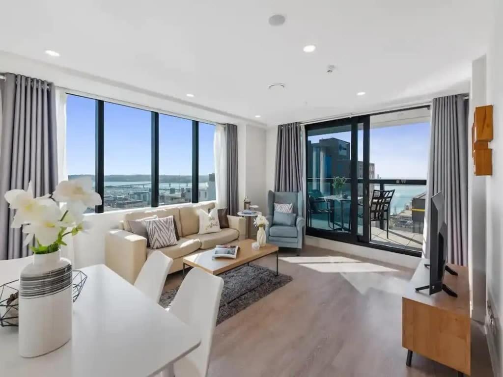 Ferienwohnung Just Opposite To Sky Tower , 2 Bed 2 Bath In Cbd Auckland Exterior foto